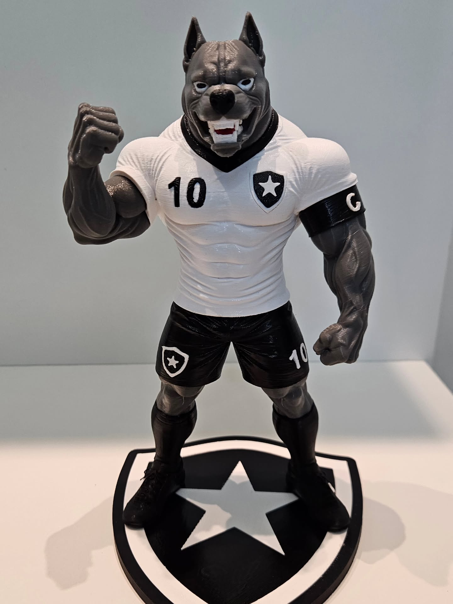 Escultura 3D Mascote Botafogo